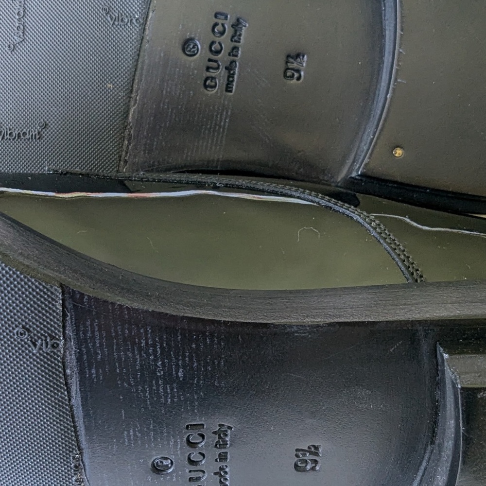 Gucci Black Patent Leather Oxford Shoes - Picture 5 of 10